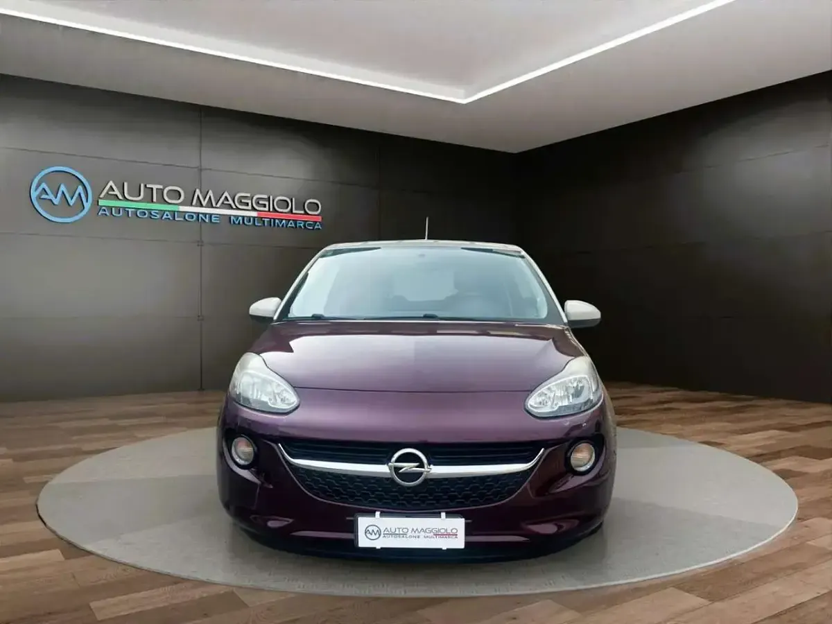 Usata Opel Adam Jam 69 CV (50 kW) 2017 Rosso Utilitaria