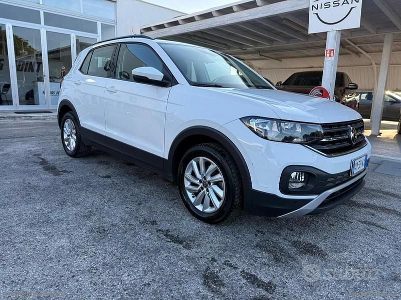 Usata VW T-Cross Advance 110 CV (80 kW) 2022 Bianco SUV