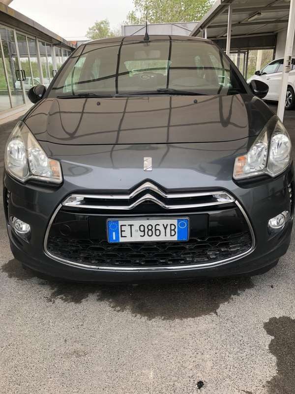Grigio Usata 2014 DS Automobiles DS3 Cabriolet Sport Chic Cabrio | 7900 € (Buon prezzo) - Immagine 1/4