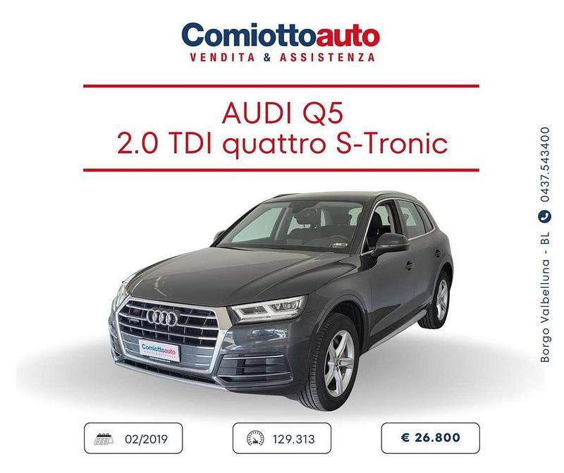 Usata Audi Q5 Business 190 CV (139 kW) 2019 Grigio SUV