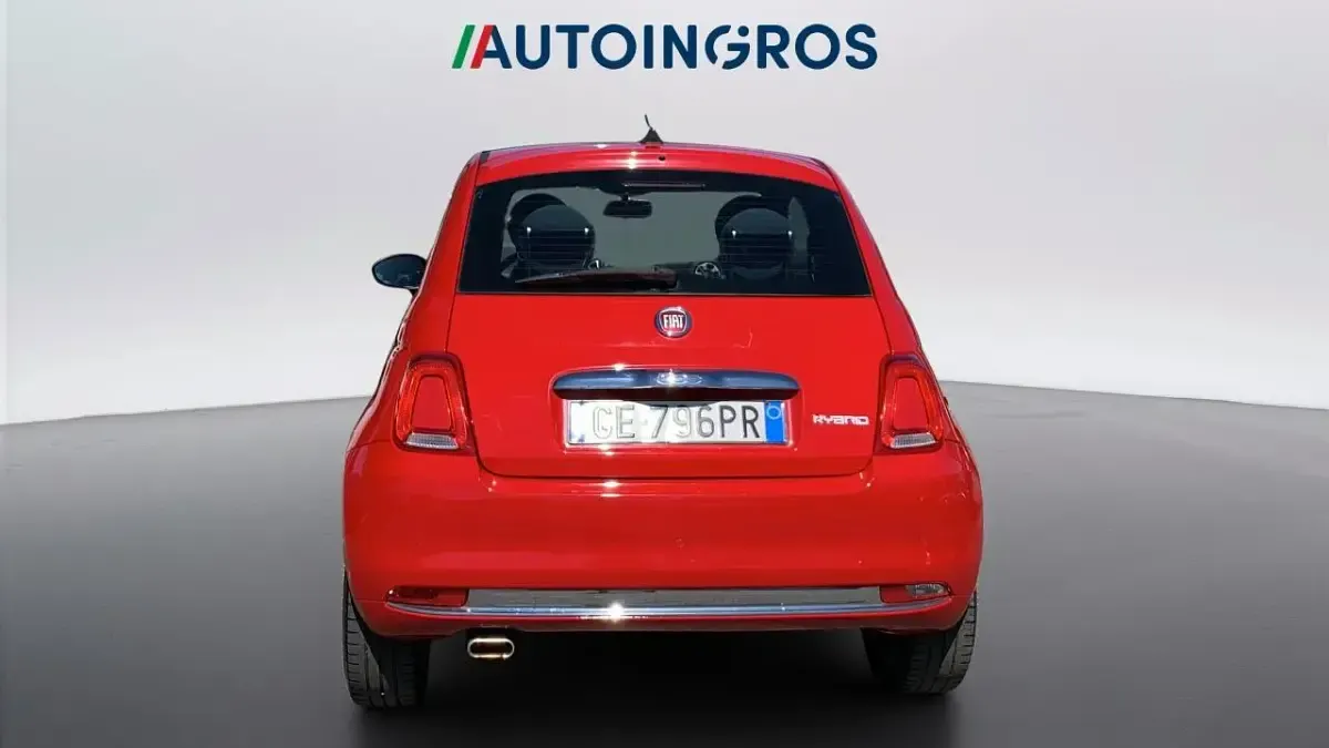 Usata Fiat 500 Lounge 70 CV (51 kW) 2021 Rosso Utilitaria