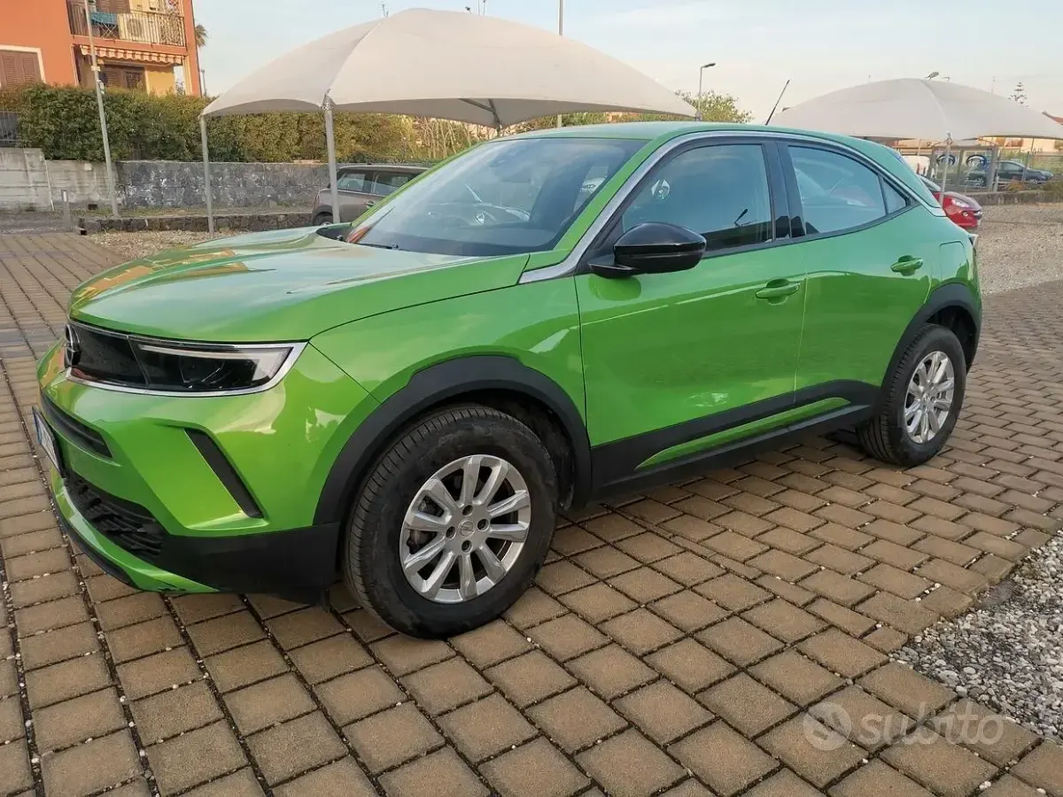 Usata Opel Mokka Edition 101 CV (74 kW) 2022 Verde SUV