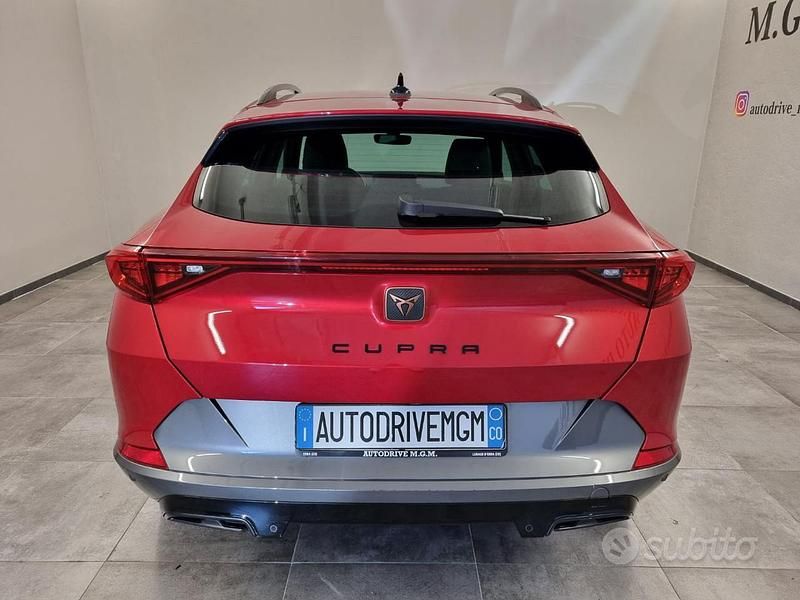 Usata Cupra Formentor 150 CV (110 kW) 2022 Rosso SUV