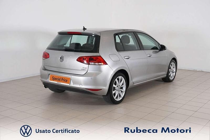 Usata VW Golf VII Highline 110 CV (80 kW) 2016 Grigio Utilitaria