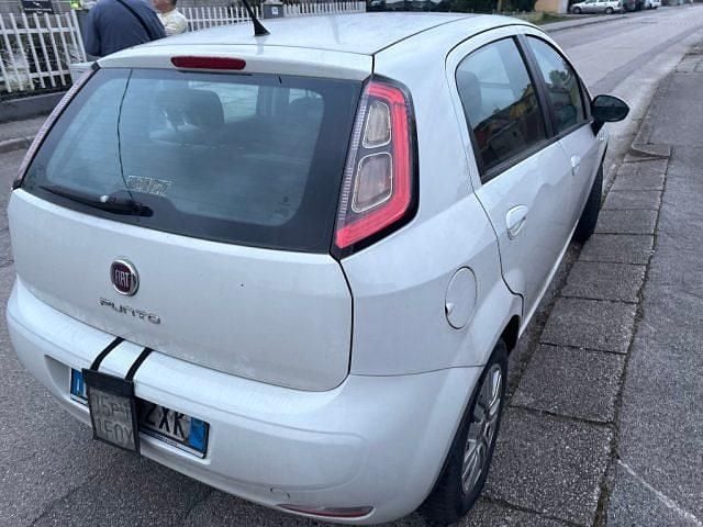 Usata Fiat Punto Lounge 75 CV (55 kW) 2014 Bianco Utilitaria