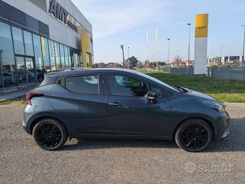 Usata Nissan Micra Acenta 100 CV (73 kW) 2021 Grigio Utilitaria