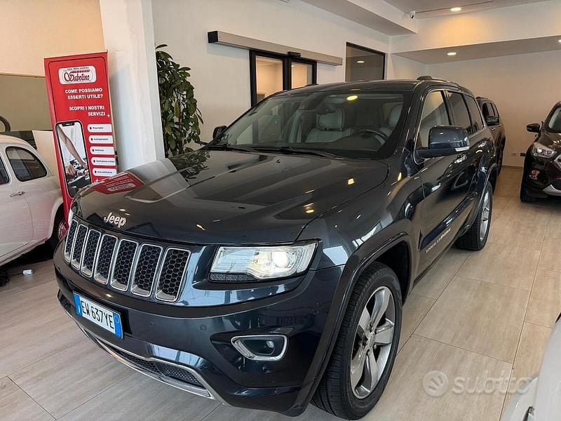 Usata Jeep Grand Cherokee Overland 250 CV (183 kW) 2014 Grigio SUV