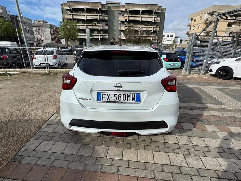 Usata Nissan Micra N-Connecta 89 CV (65 kW) 2017 Bianco Berlina