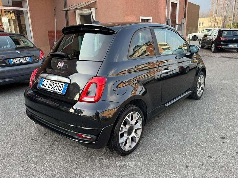Usata Fiat 500 Sport 69 CV (50 kW) 2020 Nero Utilitaria
