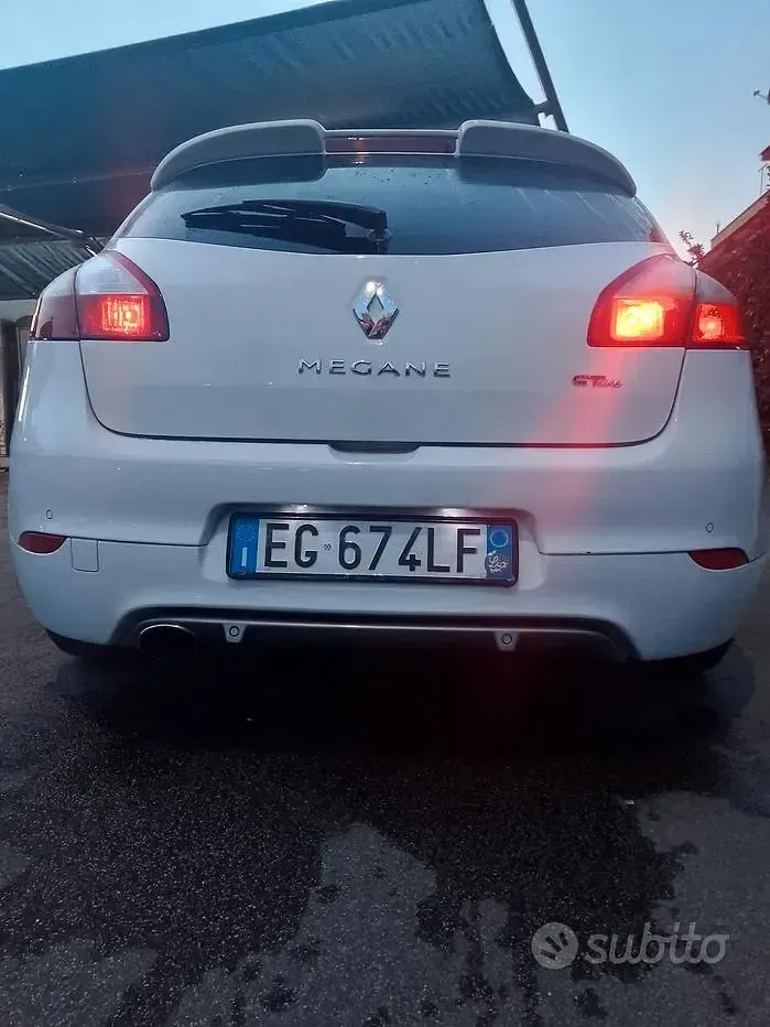 Usata Renault Mégane GT-Line 130 CV (95 kW) 2012 Bianco Berlina