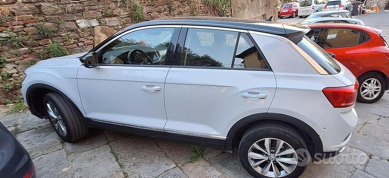 Usata VW T-Roc 115 CV (84 kW) 2020 Bianco SUV