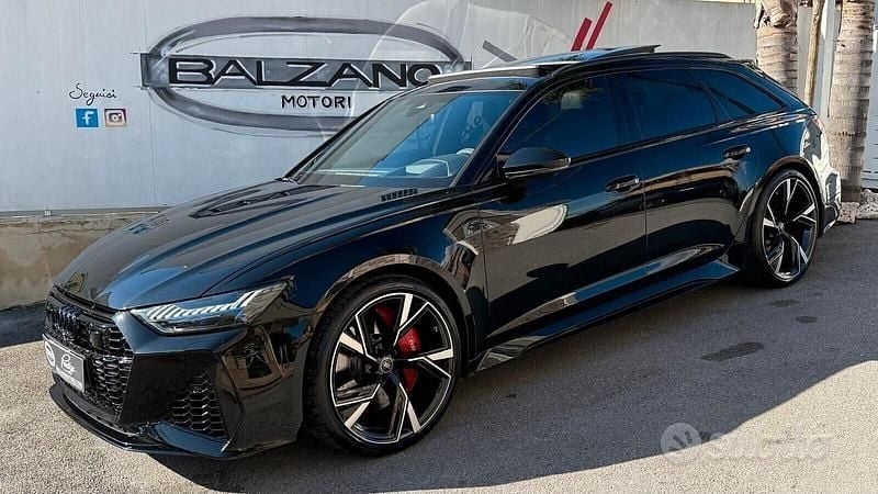 Usata Audi RS6 2022 Nero Station wagon