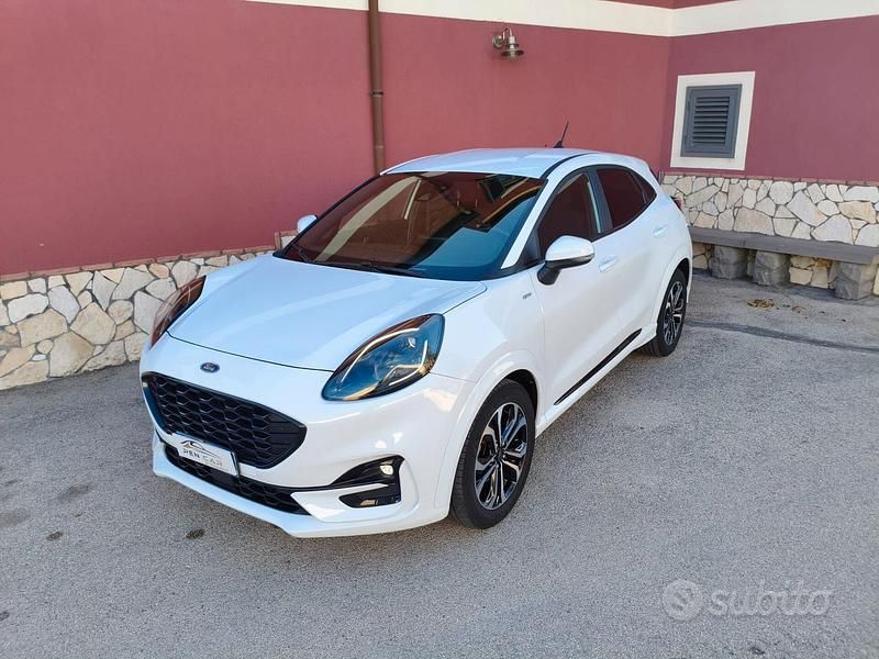 Usata Ford Puma ST-Line 125 CV (91 kW) 2021 Bianco Berlina