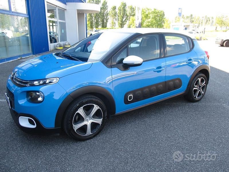 Usata Citroën C3 PureTech 83 CV (61 kW) 2019 Cobalto blu Utilitaria