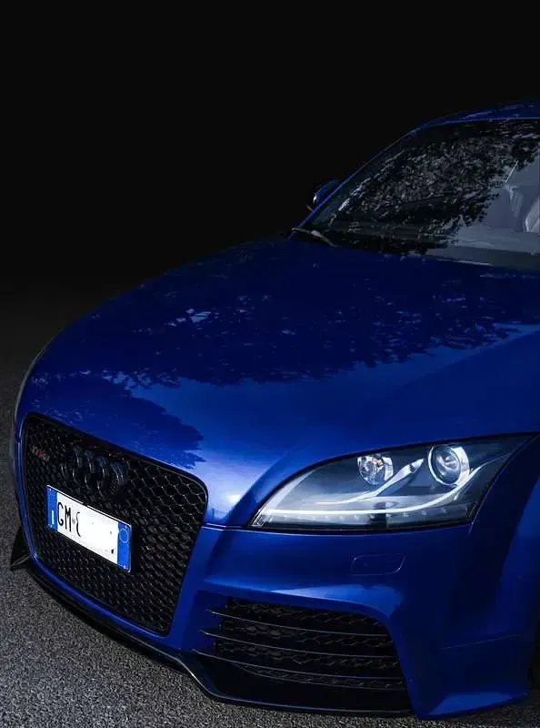 Usata Audi TT RS 340 CV (250 kW) 2014 Blu/azzurro Coupé