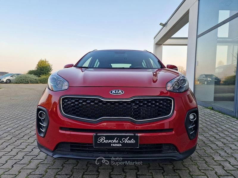 Usata Kia Sportage 116 CV (85 kW) 2017 Rosso SUV
