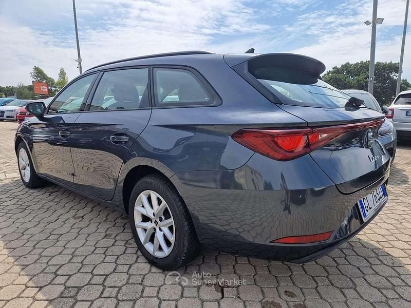 Usata Seat Leon Business 90 CV (66 kW) 2022 Grigio Station wagon