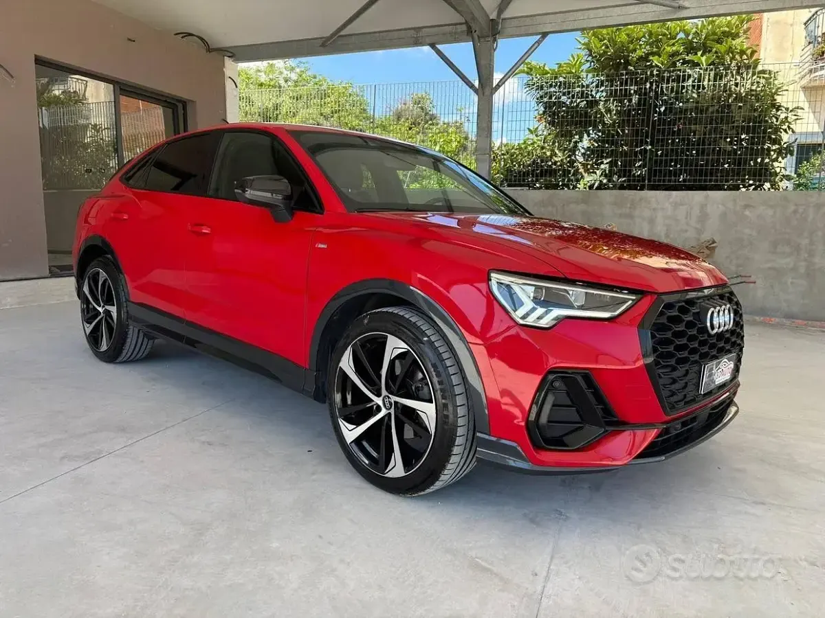 Usata Audi Q3 S-Line 150 CV (110 kW) 2020 Rosso SUV