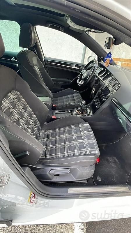 Usata VW Golf VII GTD 184 CV (135 kW) 2013 Bianco Berlina