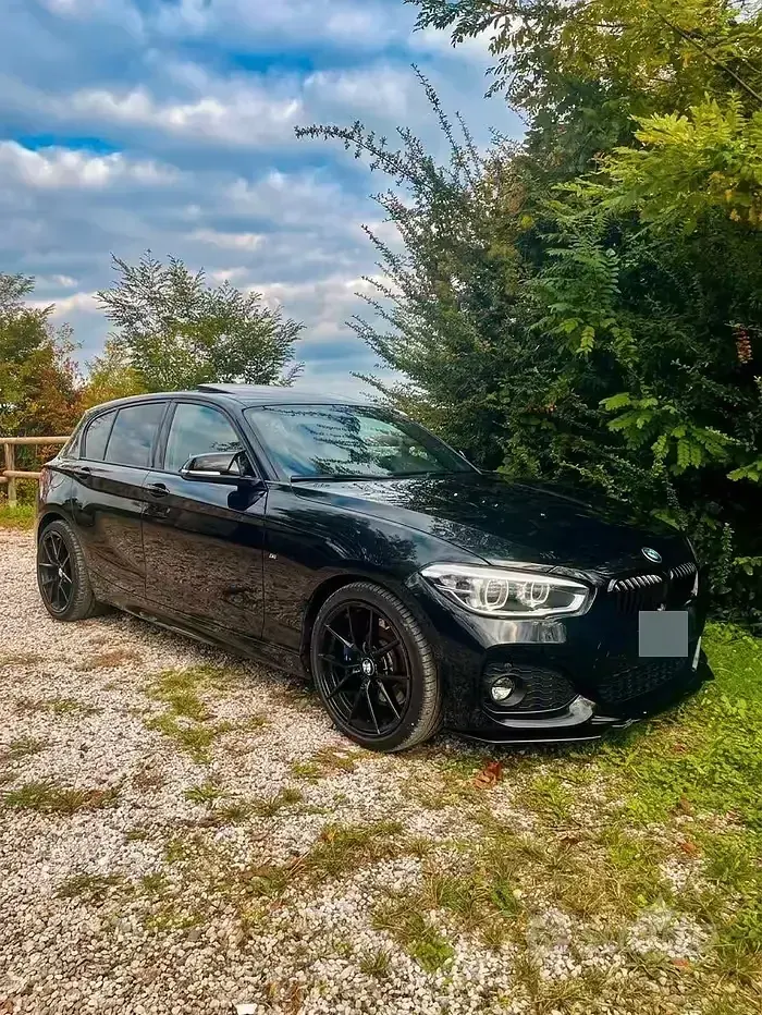 Usata BMW 125 M Sport 224 CV (164 kW) 2015 Nero Utilitaria