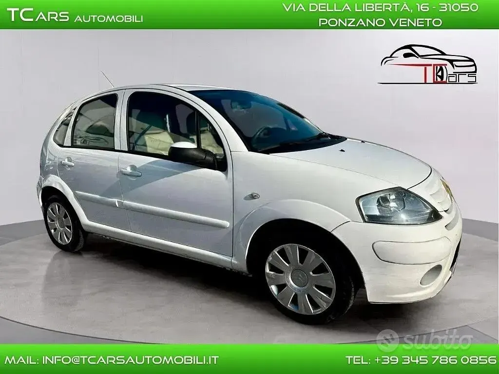 Usata Citroën C3 68 CV (50 kW) 2009 Bianco Berlina