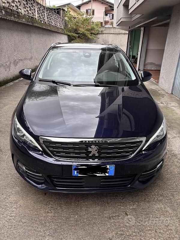 Occasion Peugeot 308 SW Allure 131 PK (96 kW) 2018 Blauw Stationwagen