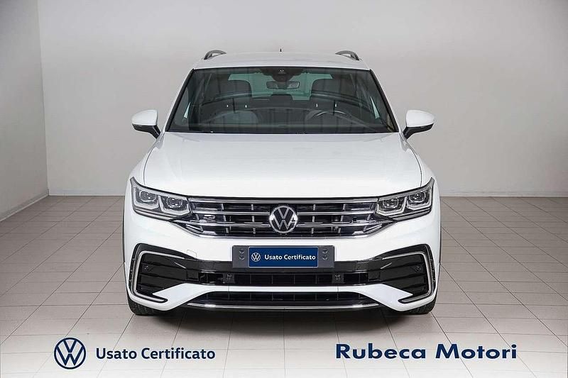 Usata VW Tiguan R-line 150 CV (110 kW) 2022 Bianco SUV