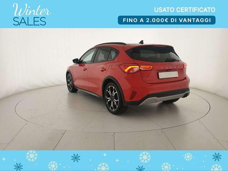 Usata Ford Focus Active 125 CV (91 kW) 2019 Rosso / nero SUV