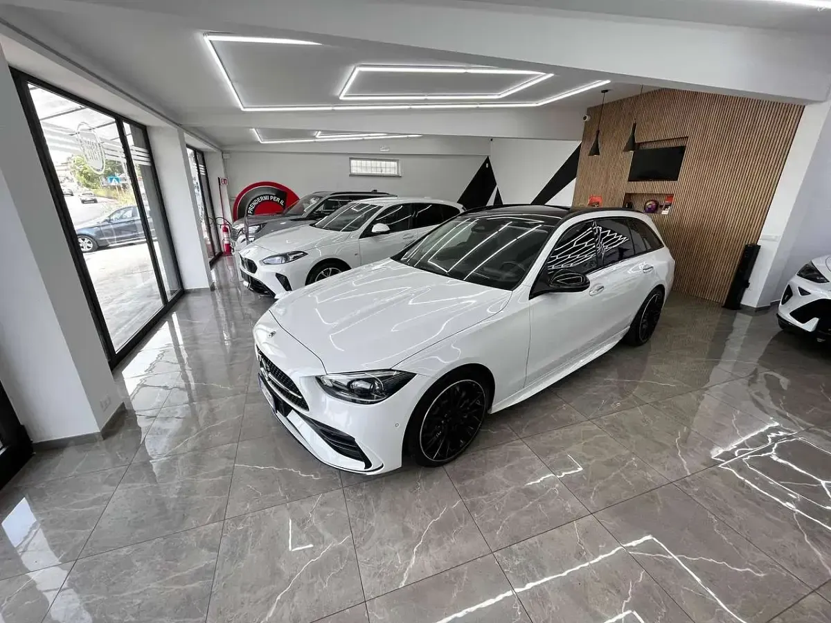 Usata Mercedes C300 Premium 265 CV (194 kW) 2022 Bianco Station wagon