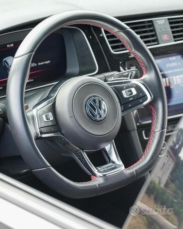 Usata VW Golf VII GTI 290 CV (213 kW) 2019 Nero Utilitaria