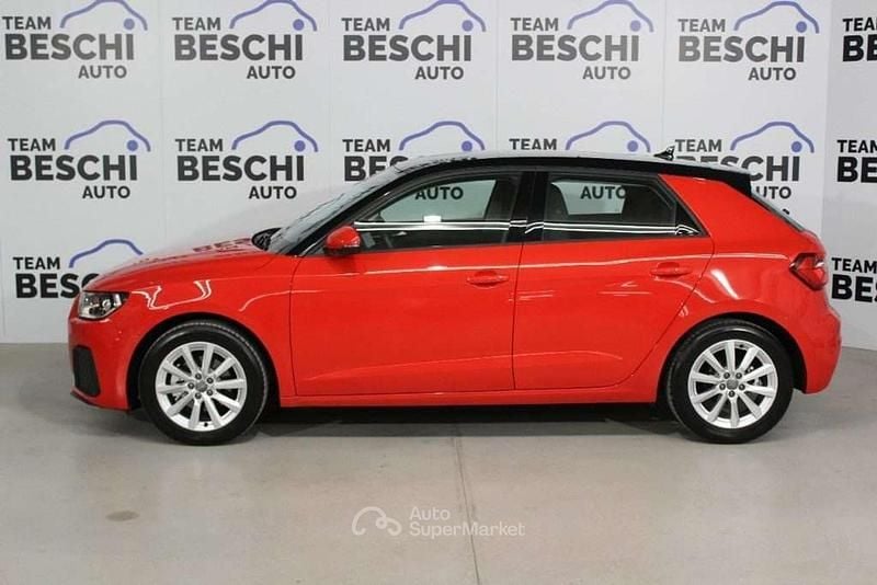 Usata Audi A1 Advanced 116 CV (85 kW) 2020 Rosso Berlina