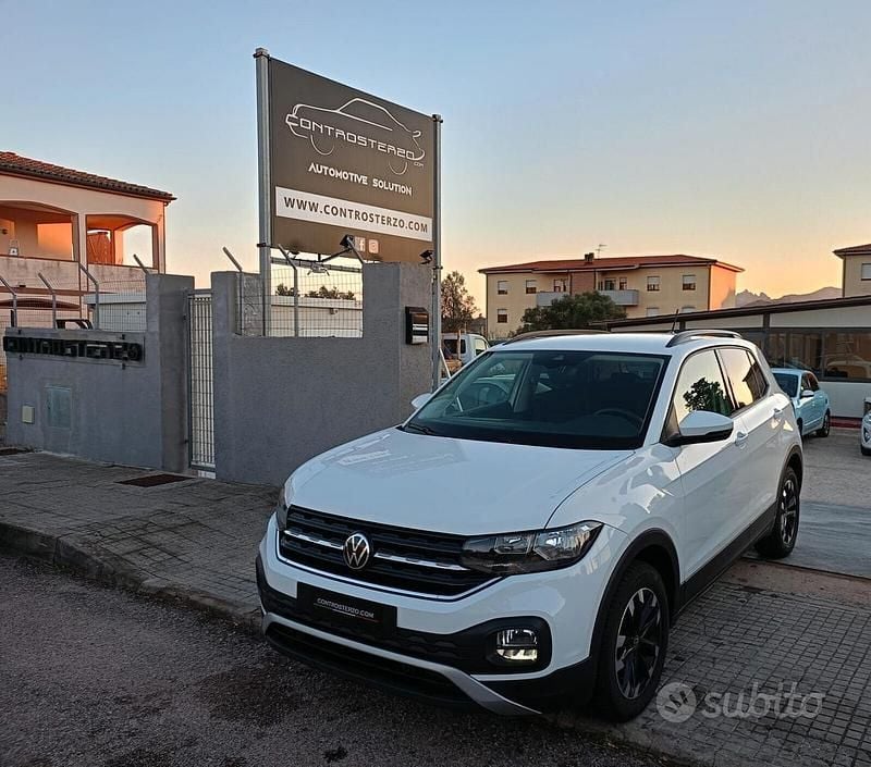 Usata VW T-Cross Style 115 CV (84 kW) 2021 Bianco SUV