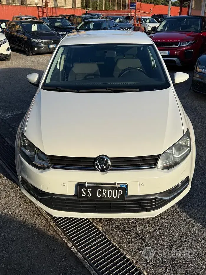 Usata VW Polo 75 CV (55 kW) 2016 Bianco Berlina