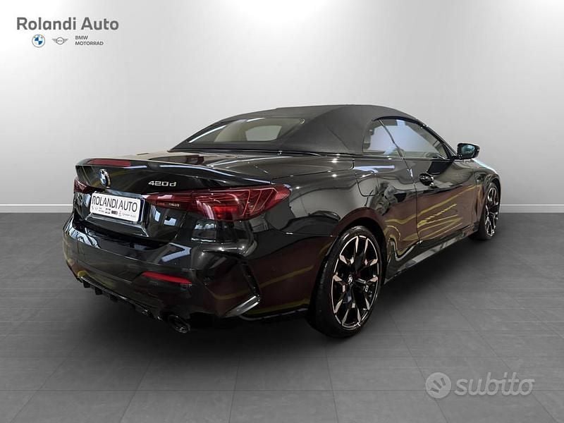 Usata BMW 420 M Sport 190 CV (139 kW) 2025 Nero Cabrio