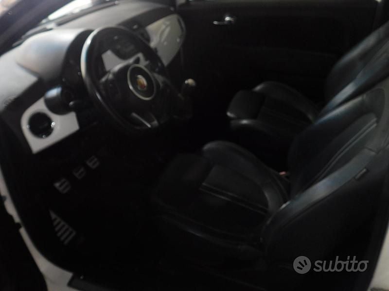 Usata Abarth 595C Turismo 160 CV (117 kW) 2015 Bianco Cabrio