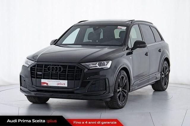 Nero mythos Usata 2023 Audi Q7 S-Line SUV | 59.900 € (Buon prezzo) - Immagine 1/4