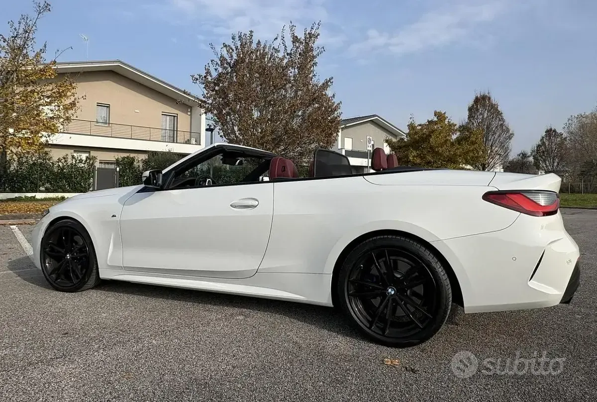 Usata BMW 420 M Sport 184 CV (135 kW) 2021 Bianco Cabrio