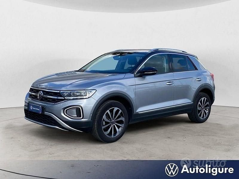 Usata VW T-Roc Style 110 CV (80 kW) 2022 Grigio SUV