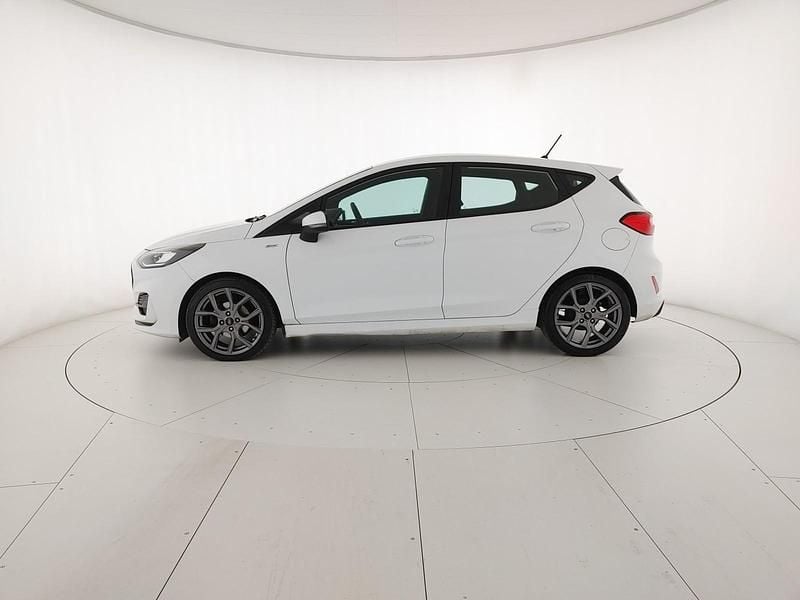 Begagnad Ford Fiesta ST-Line 125 HK (91 kW) 2023 Vit Halvkombi