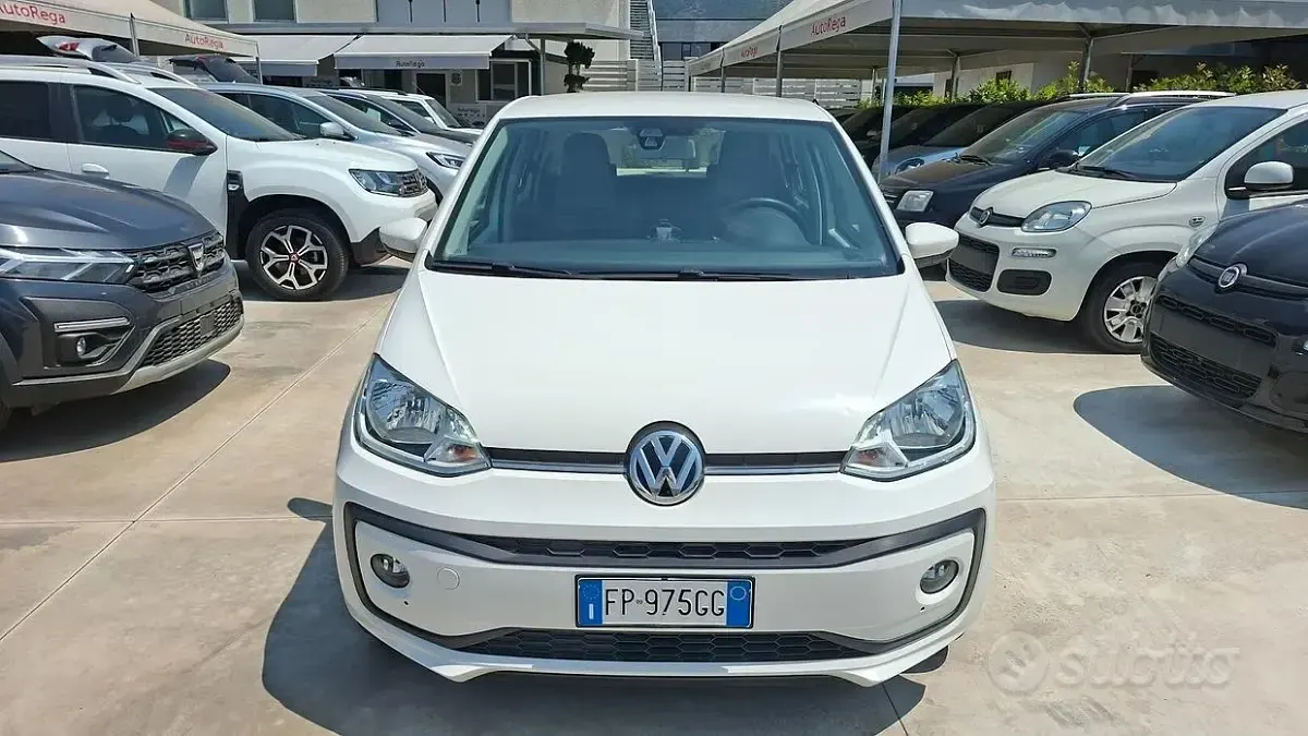 Usata VW up! Move 75 CV (55 kW) 2018 Bianco Utilitaria