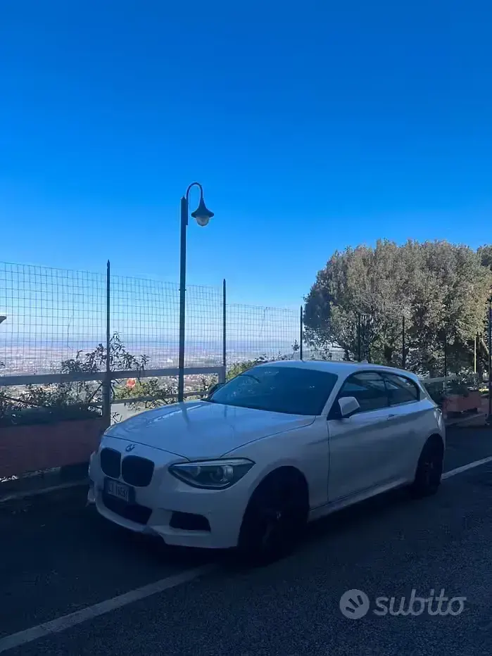 Usata BMW 120 M Sport 184 CV (135 kW) 2013 Bianco Utilitaria
