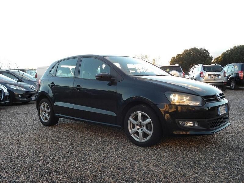 Usata VW Polo Highline 85 CV (62 kW) 2010 Nero Utilitaria