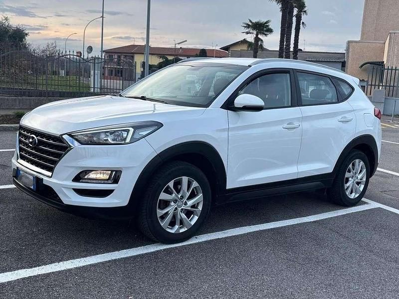 Usata Hyundai Tucson 132 CV (97 kW) 2019 Bianco SUV