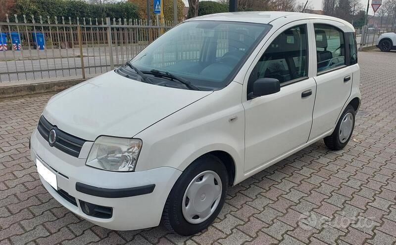 Usata Fiat Panda Dynamic 75 CV (55 kW) 2009 Bianco Utilitaria