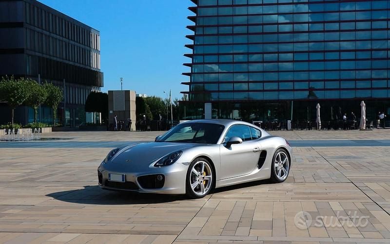 Usata Porsche Cayman 325 CV (239 kW) 2016 Argento Coupé