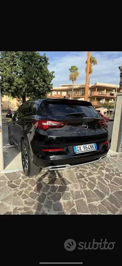Usata Opel Grandland X GS Line 131 CV (96 kW) 2022 Nero SUV