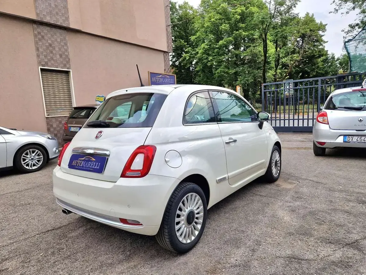 Usata Fiat 500 Lounge 69 CV (50 kW) 2015 Bianco Utilitaria