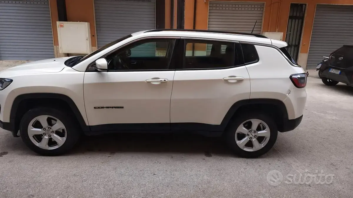 Usata Jeep Compass 140 CV (102 kW) 2017 Bianco SUV