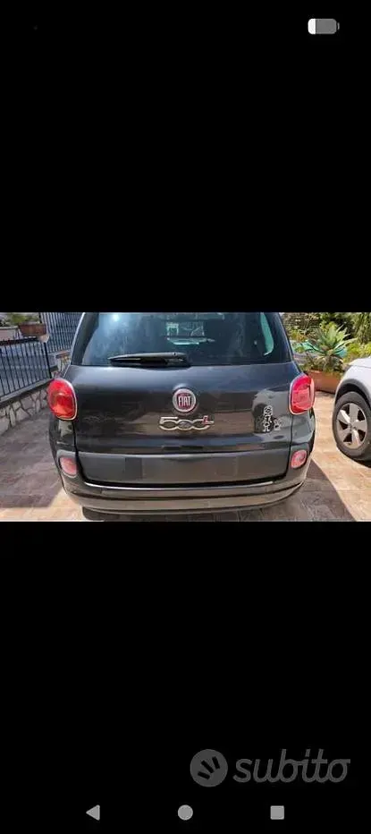Usata Fiat 500L 95 CV (69 kW) 2017 Grigio Monovolume