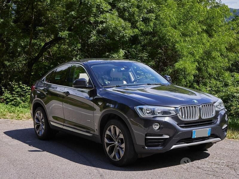 Usata BMW X4 Efficient Dynamics 184 CV (135 kW) 2017 Grigio SUV